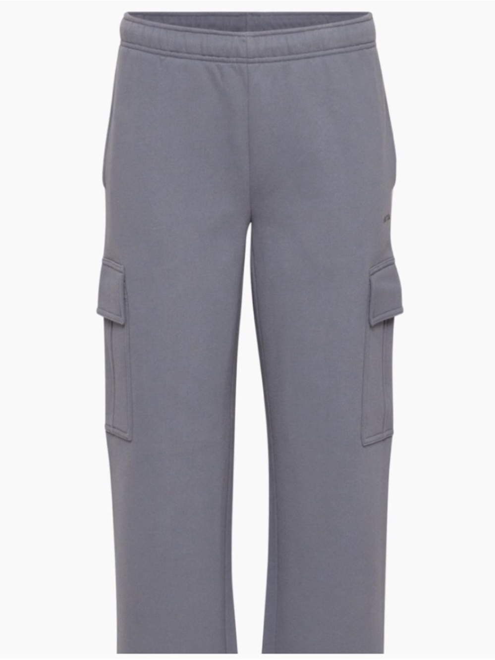 Aritzia Women's TNA Mega Cargo Sweatpants in Shady Blue - 2XS